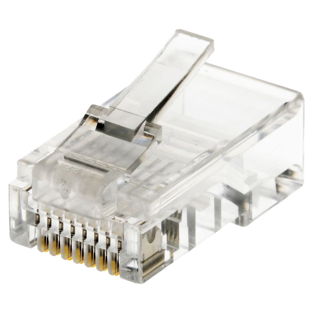 Helos Modularstecker 8P8C, RJ45, VPE 100 Stück Helos Modularstecker 8P8C, RJ45, VPE 100 Stück